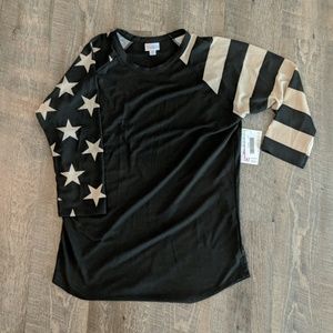 🦄 • Lularoe • NWT Randy Flag Americana Collection